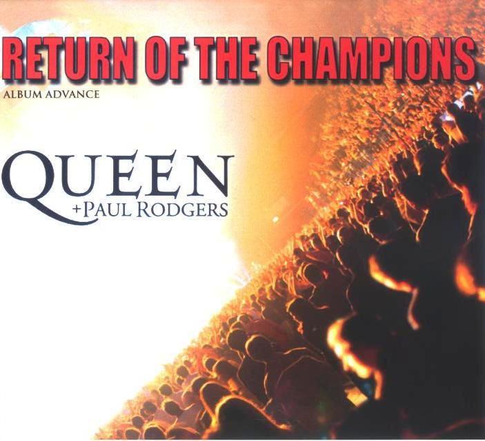 Queen And Paul Rodgers  Return Of The Champions (2005) : Front